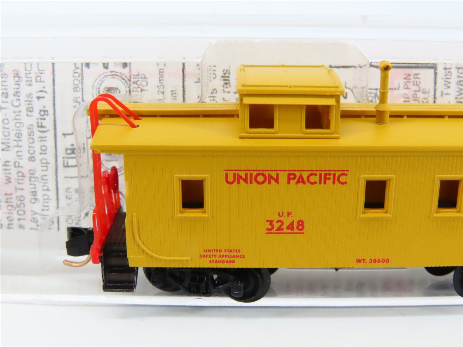 N Scale Micro-Trains MTL 50100 UP Union Pacific Railroad 34' Wood Caboose #3248