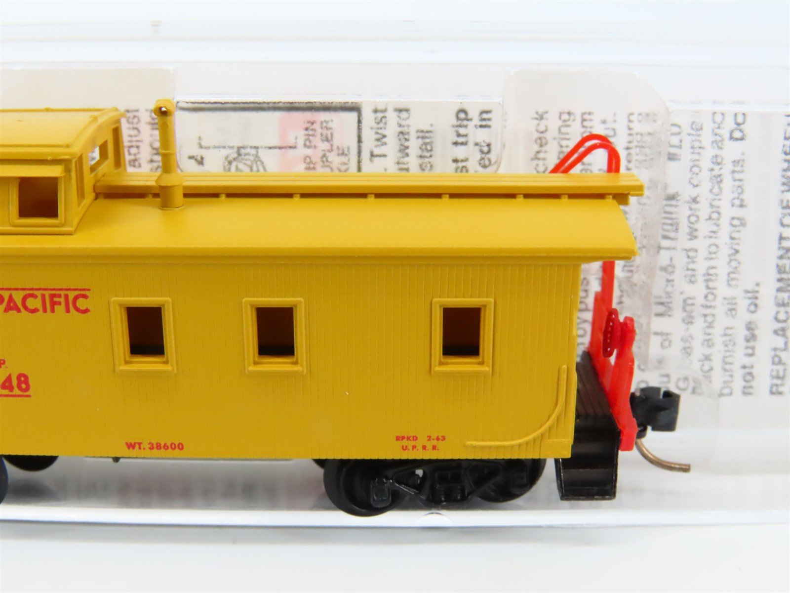 N Scale Micro-Trains MTL 50100 UP Union Pacific Railroad 34' Wood Caboose #3248