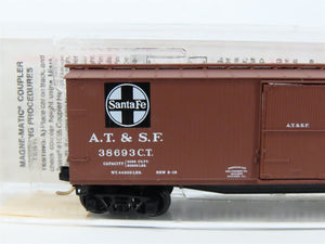 N Scale Micro-Trains MTL 39060 ATSF Santa Fe 40' Single Door Box Car #38693CT
