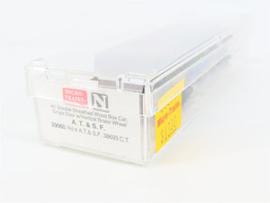 N Scale Micro-Trains MTL 39060 ATSF Santa Fe 40' Single Door Box Car #38693CT