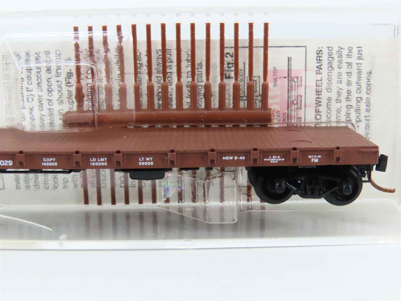 N Scale Micro-Trains MTL 44010 GN Great Northern Railway 50' Flat Car #66029