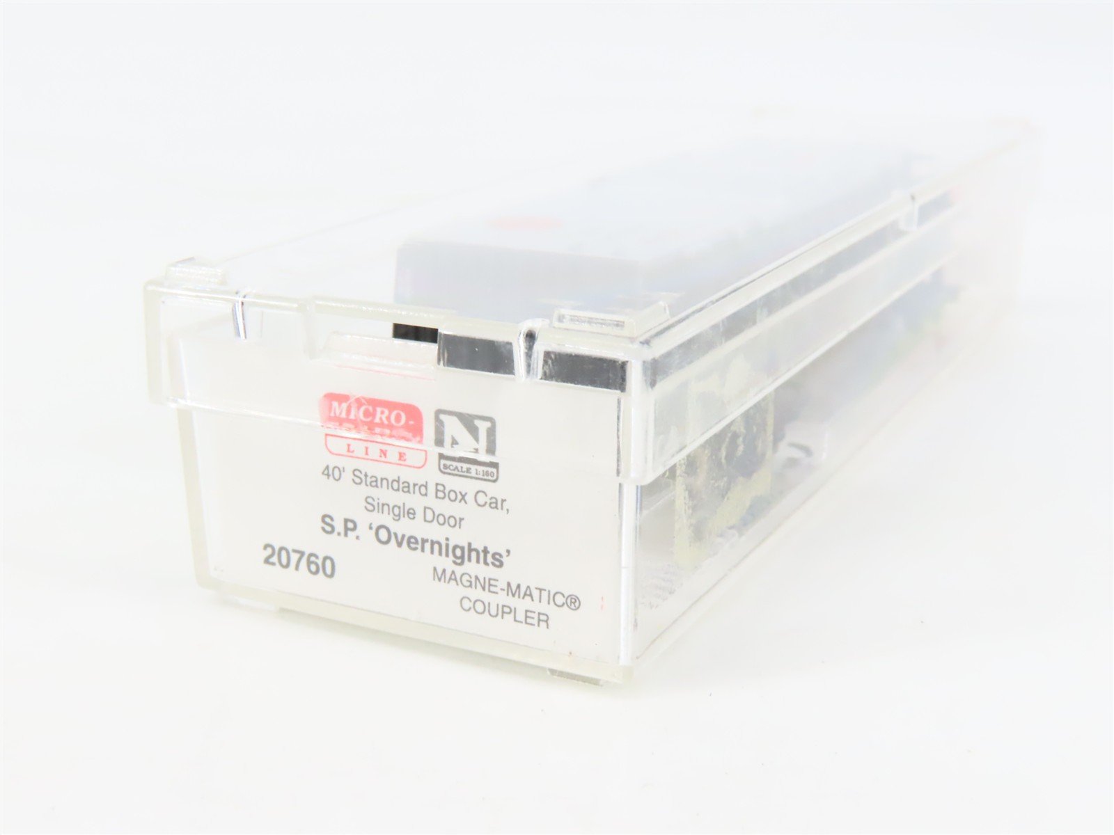 N Scale Micro-Trains MTL 20760 SP Southern Pacific Overnights Box Car #163324