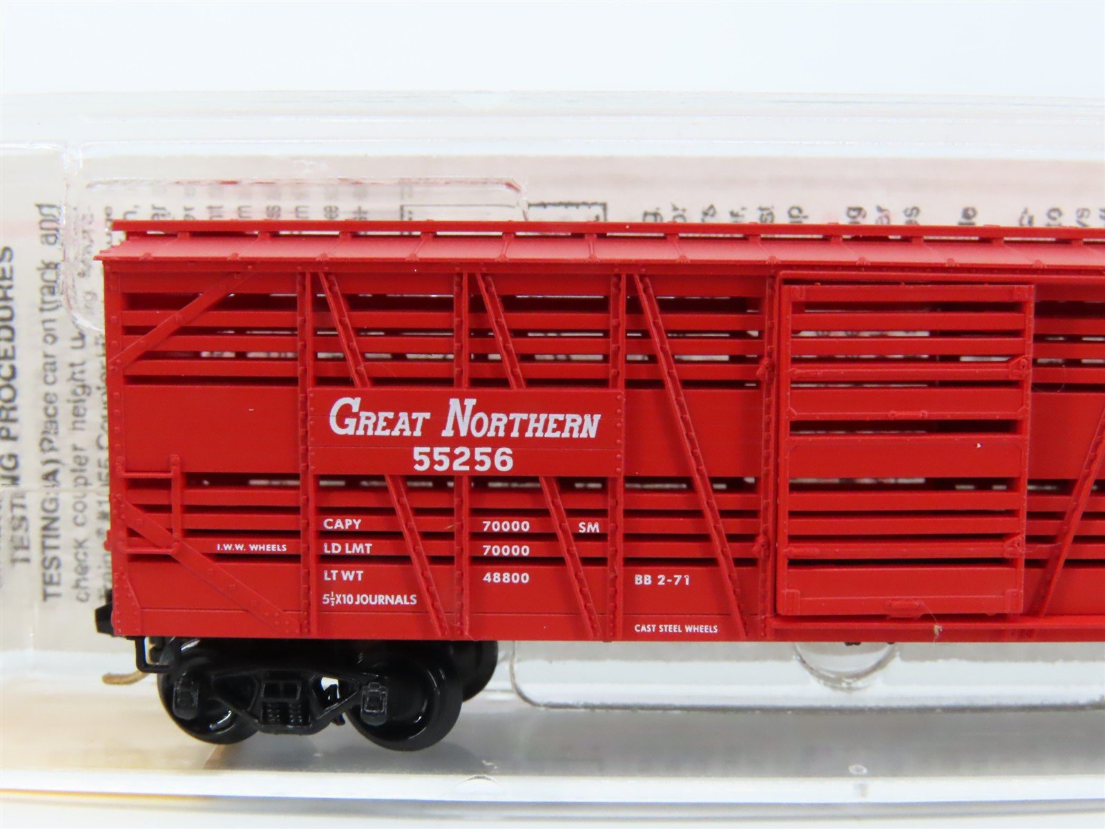 N Scale Micro-Trains MTL 35020 GN Great Northern 40' Despatch Stock Car #55256