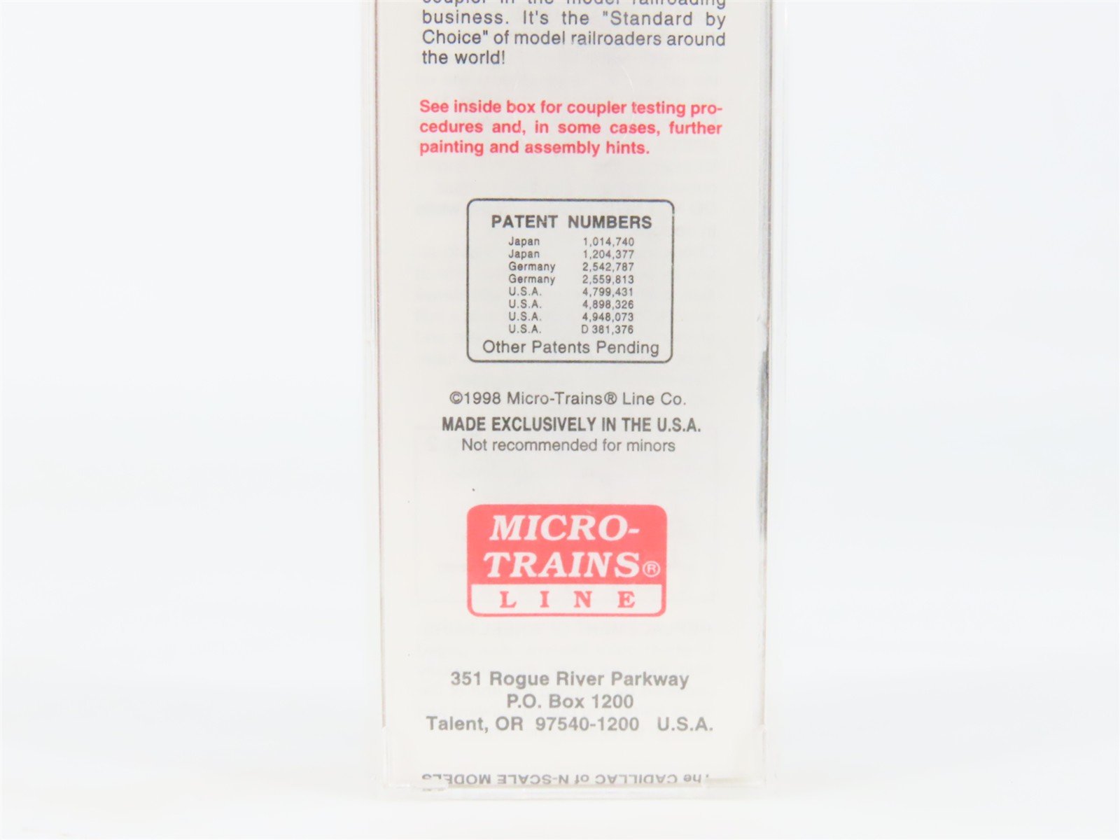 N Scale Micro-Trains MTL 35020 GN Great Northern 40' Despatch Stock Car #55256