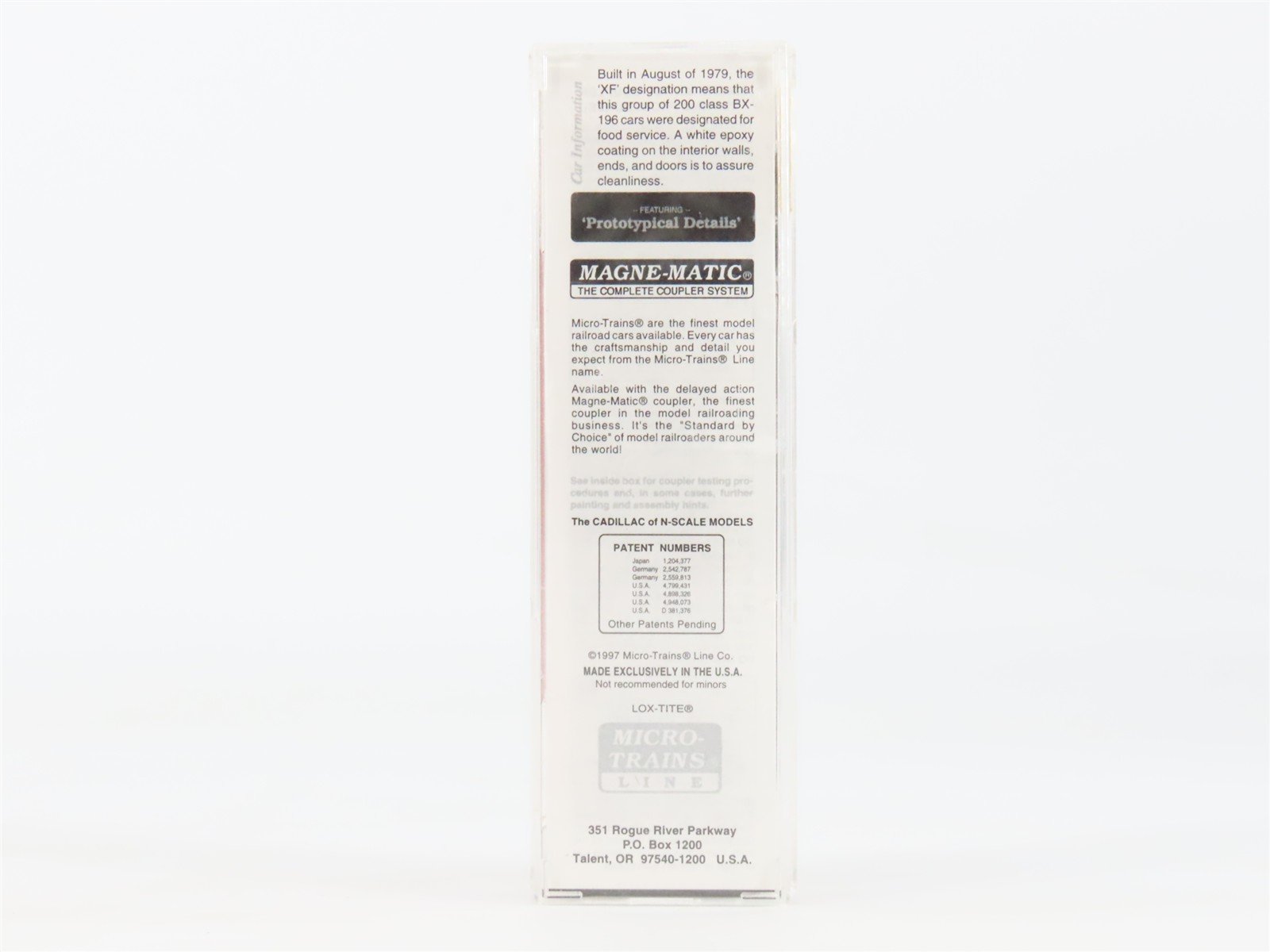 N Scale Micro-Trains MTL 27250 ATSF Santa Fe 50' Plug Door Box Car #152321