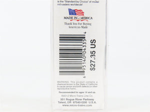 N Scale Micro-Trains MTL 09200301 UP Union Pacific 2-Bay Covered Hopper #219227