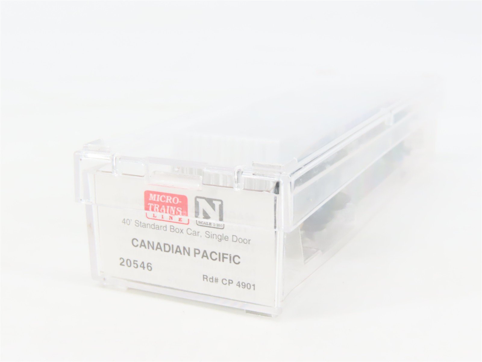 N Scale Micro-Trains MTL 20546 CP Canadian Pacific 40' Single Door Box Car #4901