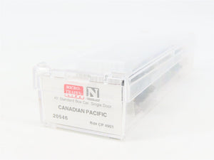 N Scale Micro-Trains MTL 20546 CP Canadian Pacific 40' Single Door Box Car #4901