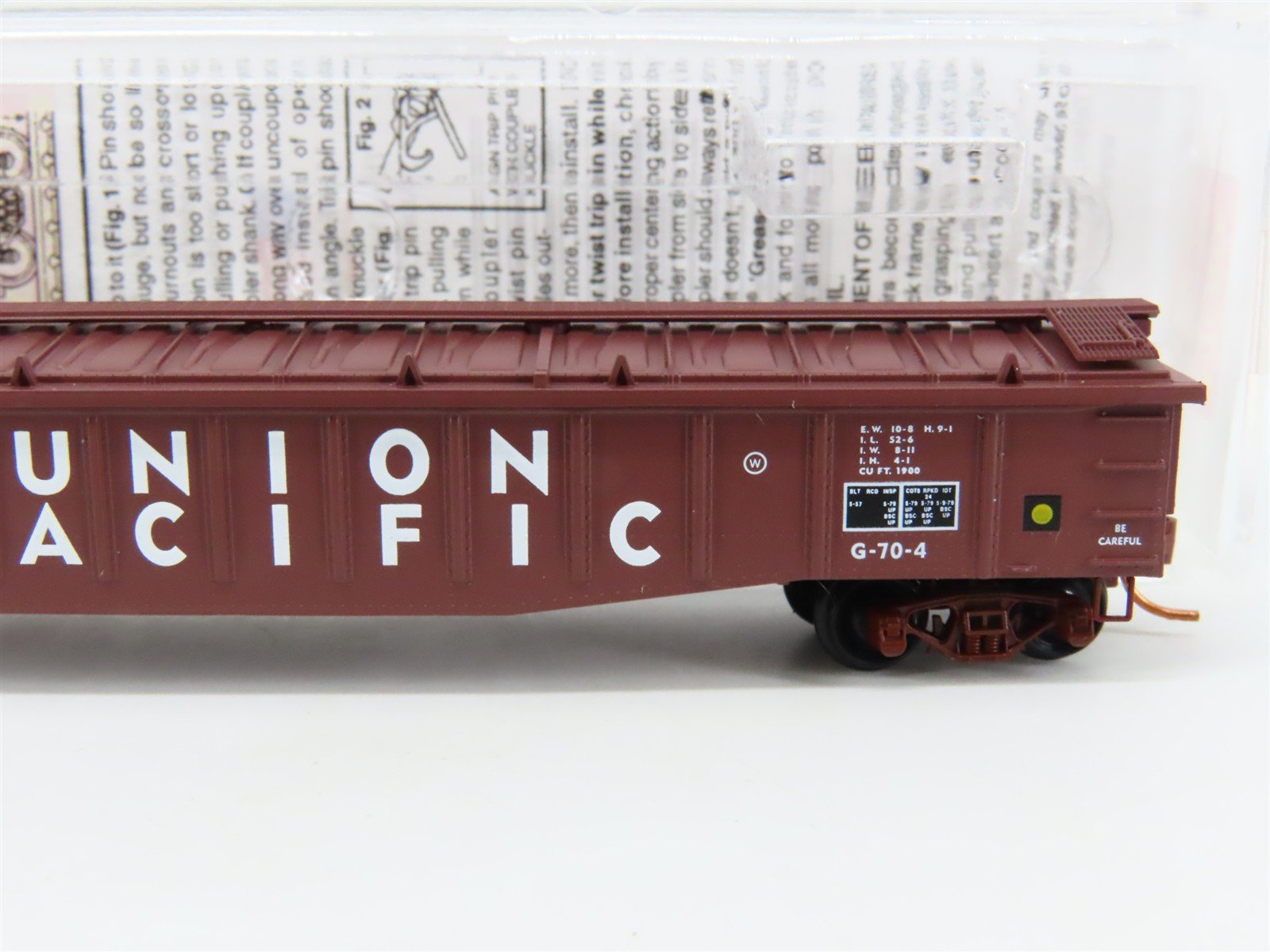 N Scale Micro-Trains MTL 10600120 UP Union Pacific 50' Covered Gondola #229786