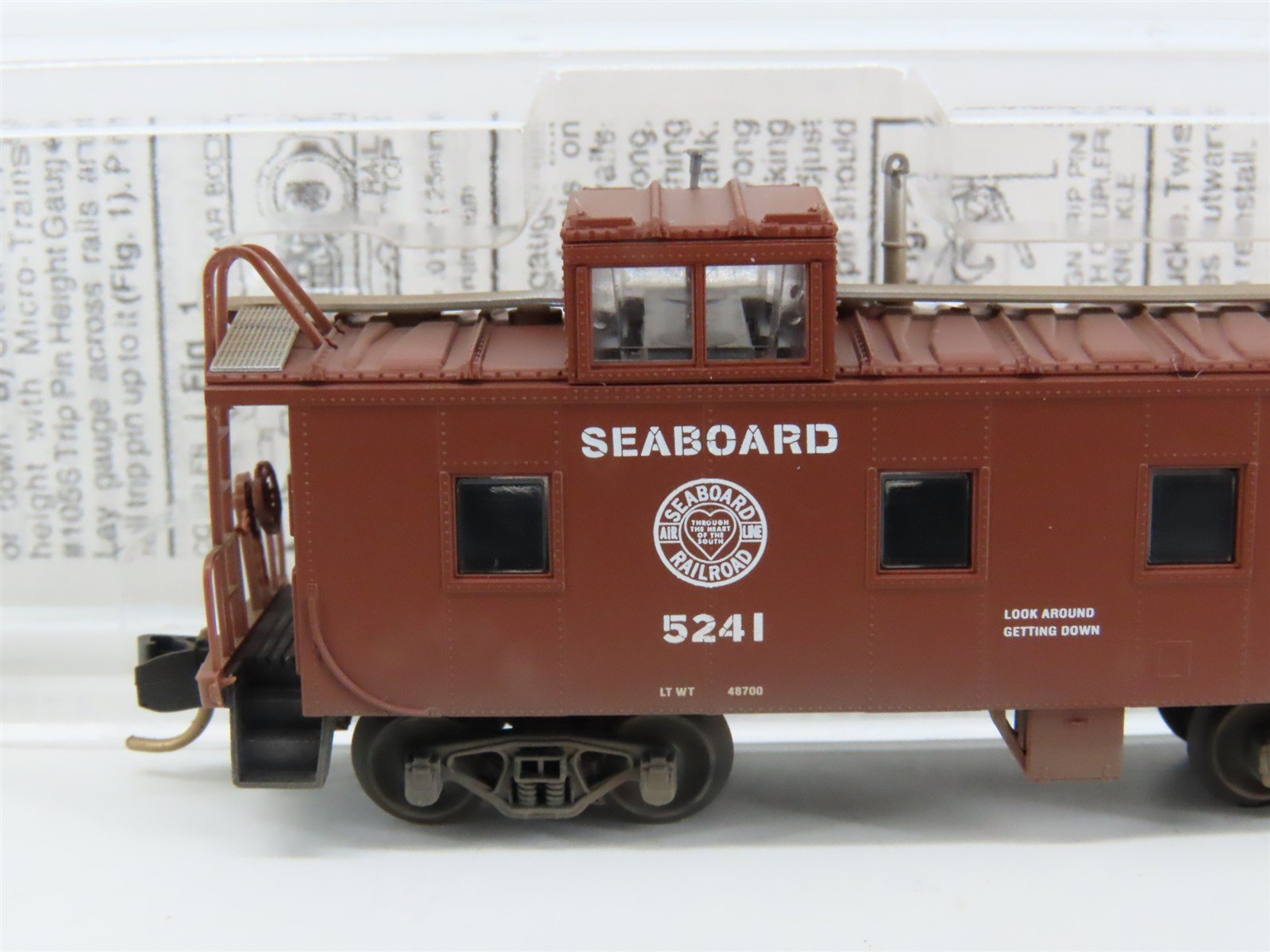 N Micro-Trains MTL Special Run SAL Seaboard Air Line Caboose #5241 Weathered