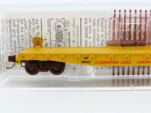 N Scale Micro-Trains MTL 45070 UP Union Pacific Railroad 50' Flat Car #58522