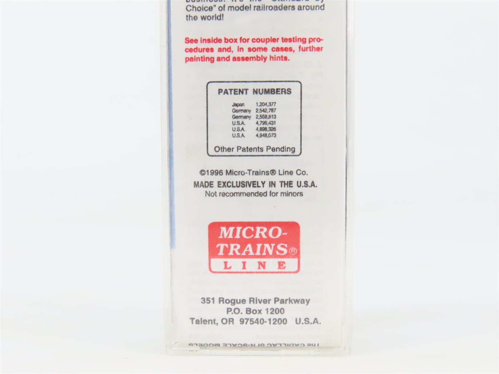 N Scale Micro-Trains MTL 21040 GN Great Northern 40' Plug Door Box Car #6619