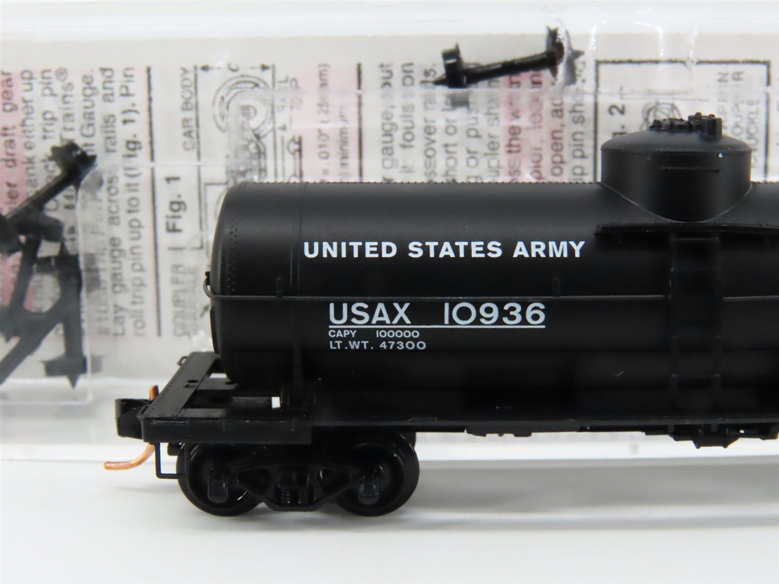 N Scale Micro-Trains MTL 65370 USAX United States Army 39' Tank Car #10936