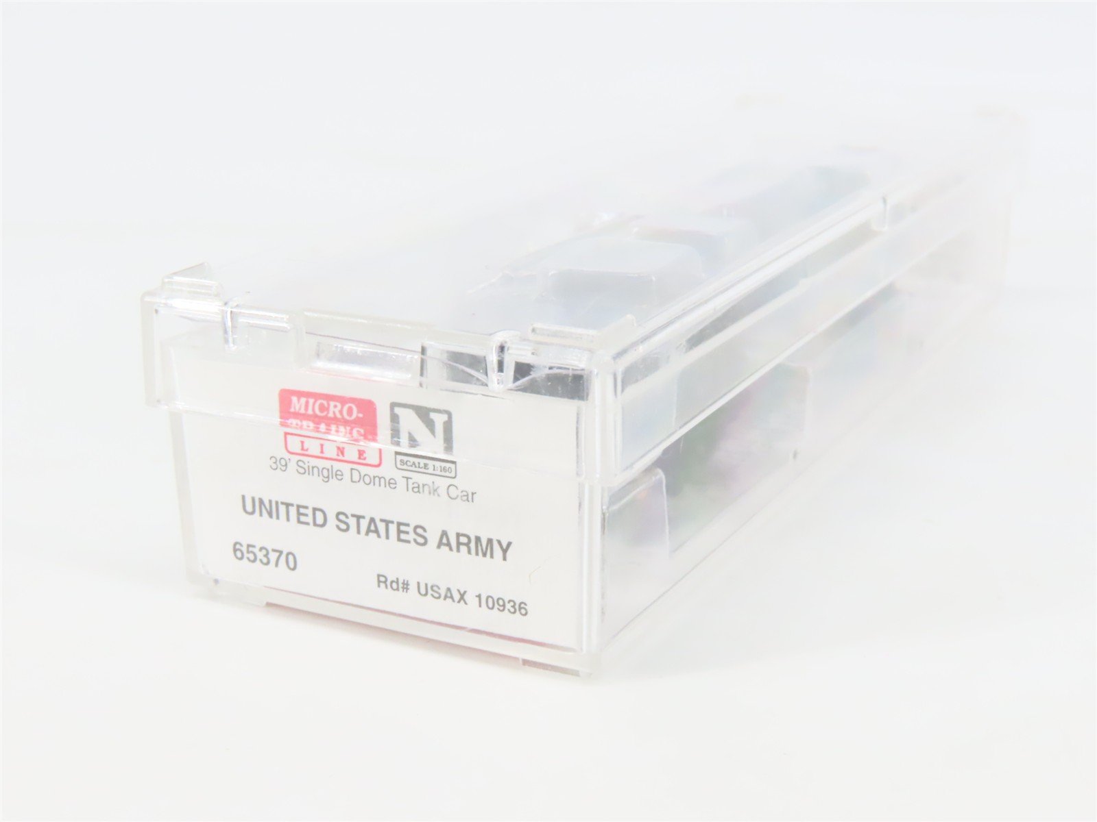 N Scale Micro-Trains MTL 65370 USAX United States Army 39' Tank Car #10936