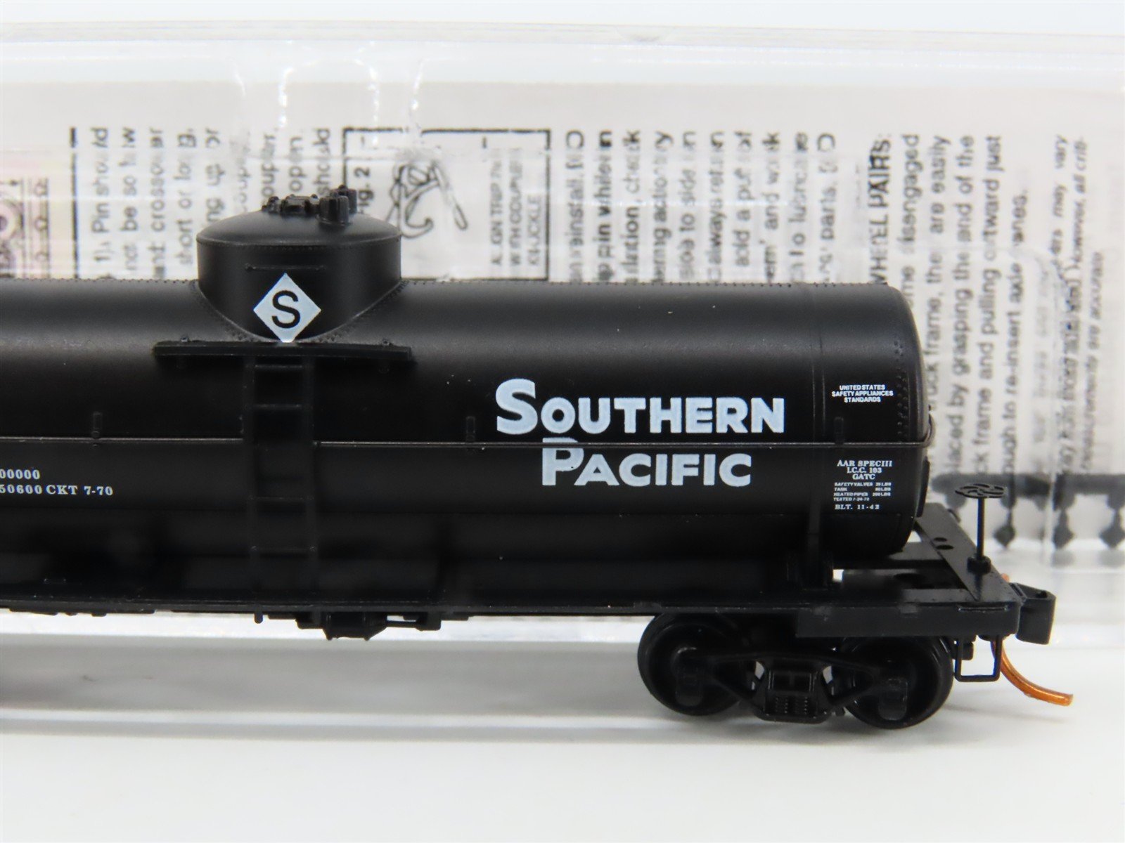N Micro-Trains MTL 06500331 SP Southern Pacific 39' Single Dome Tank Car #62670