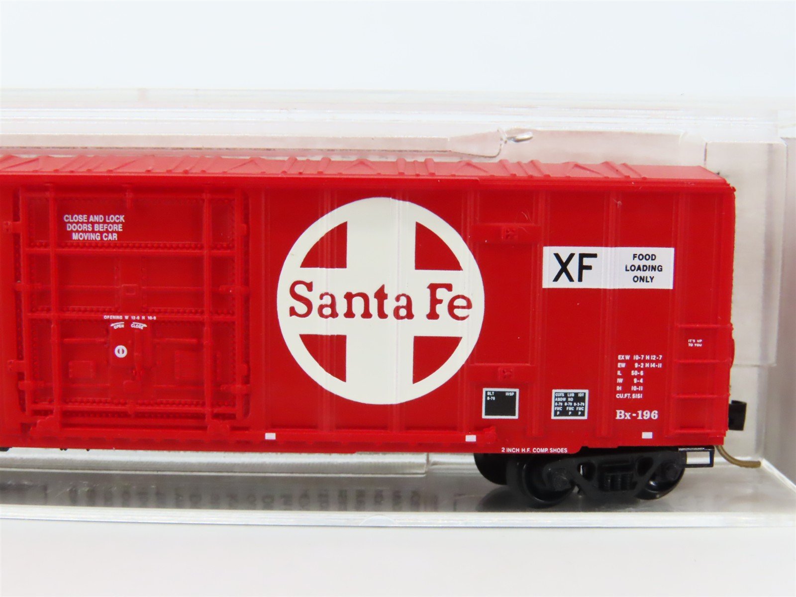 N Scale Micro-Trains MTL 27250 ATSF Santa Fe 50' Plug Door Box Car #152321
