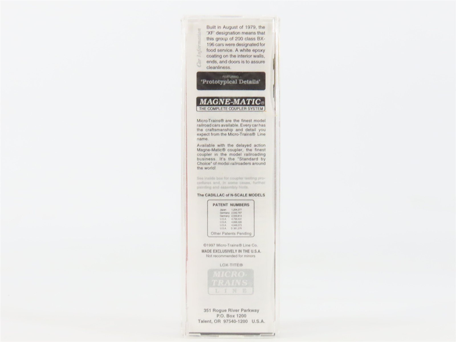 N Scale Micro-Trains MTL 27250 ATSF Santa Fe 50' Plug Door Box Car #152321
