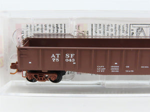 N Scale Micro-Trains MTL 04600080 ATSF Santa Fe Railroad 50' Open Gondola #75043