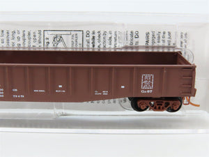 N Scale Micro-Trains MTL 04600080 ATSF Santa Fe Railroad 50' Open Gondola #75043