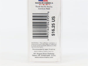 N Scale Micro-Trains MTL 04600080 ATSF Santa Fe Railroad 50' Open Gondola #75043