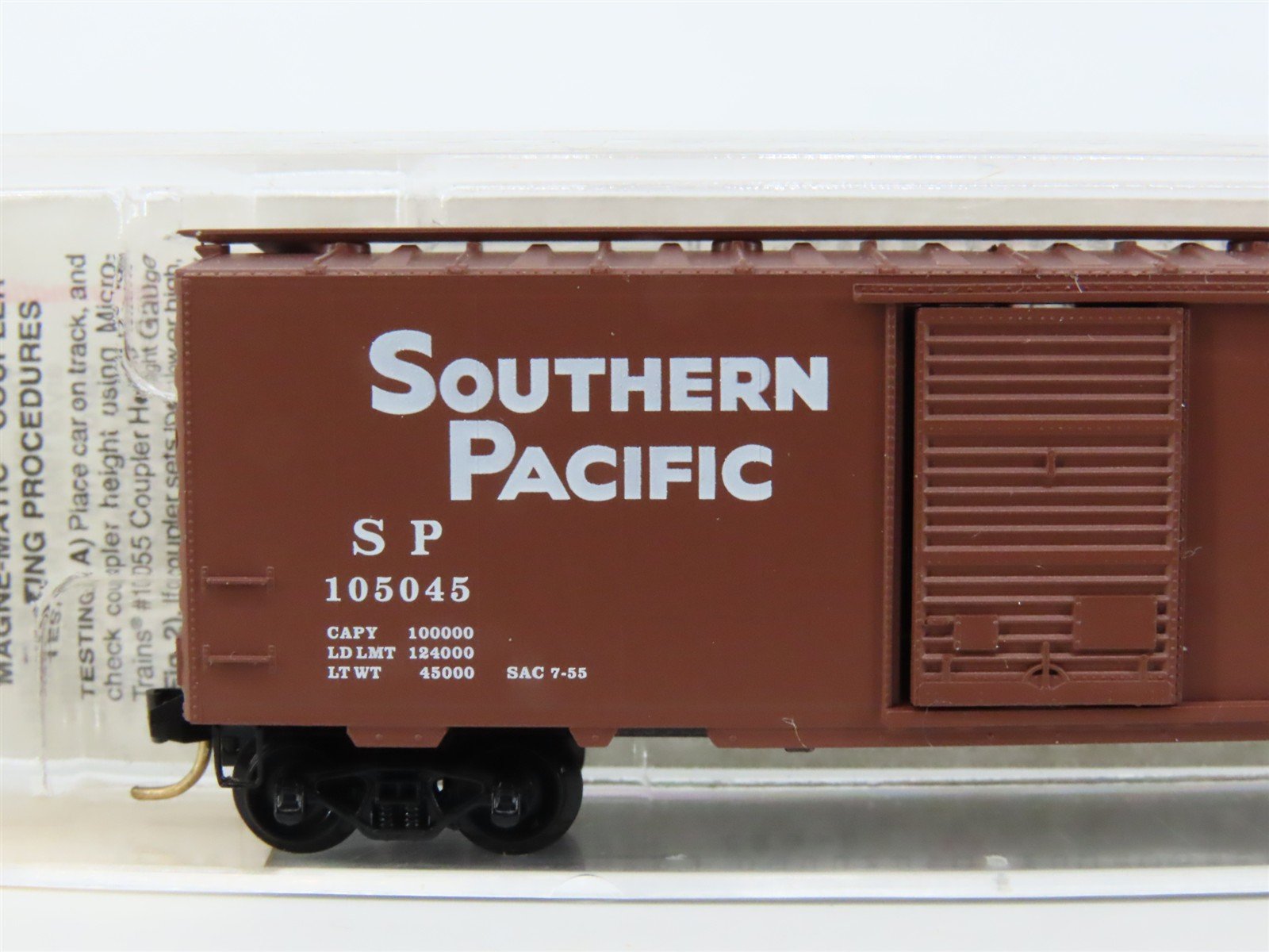 N Micro-Trains MTL 20080 SP Southern Pacific 40' Single Door Box Car #105045