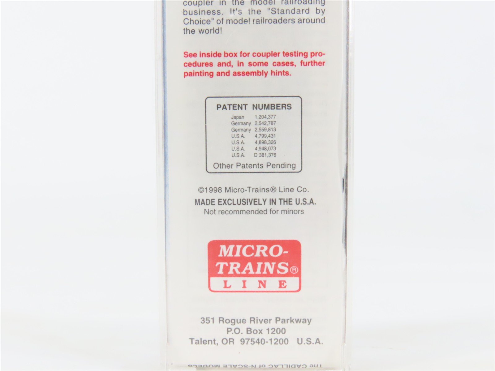 N Scale Micro-Trains MTL 74030 GN Great Northern 40' Plug Door Box Car #6646
