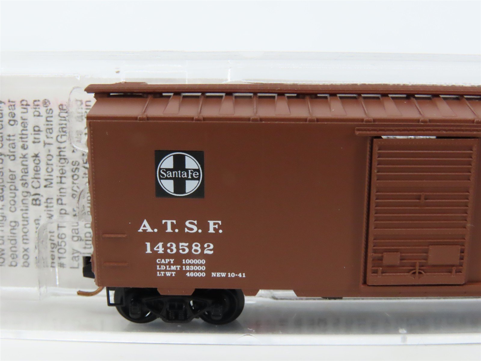 N Scale Micro-Trains MTL 20060 ATSF Santa Fe Grand Canyon Line Box Car #143582