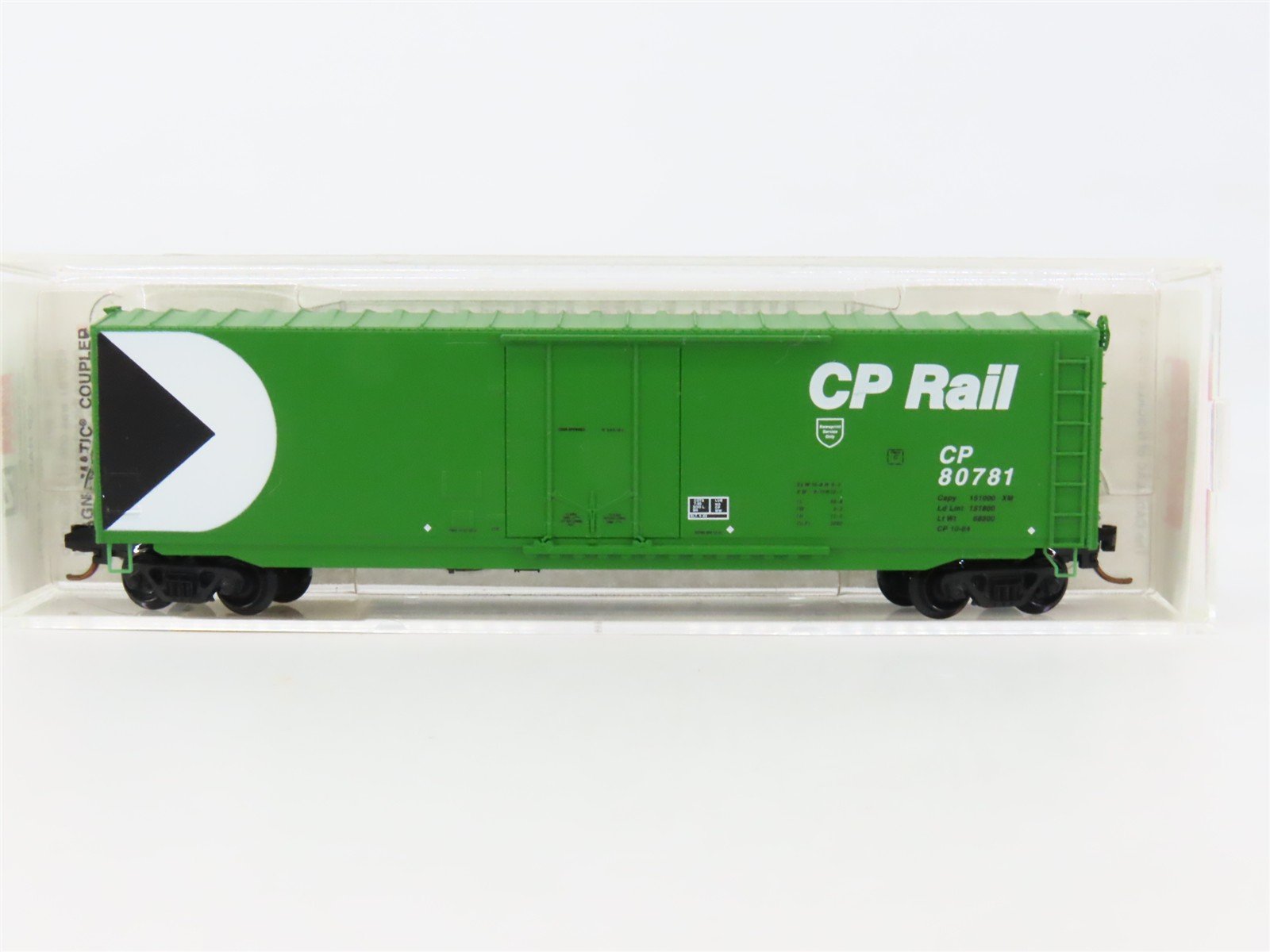 N Scale Micro-Trains MTL 38250 CP Rail 50' Plug Door Box Car #80781