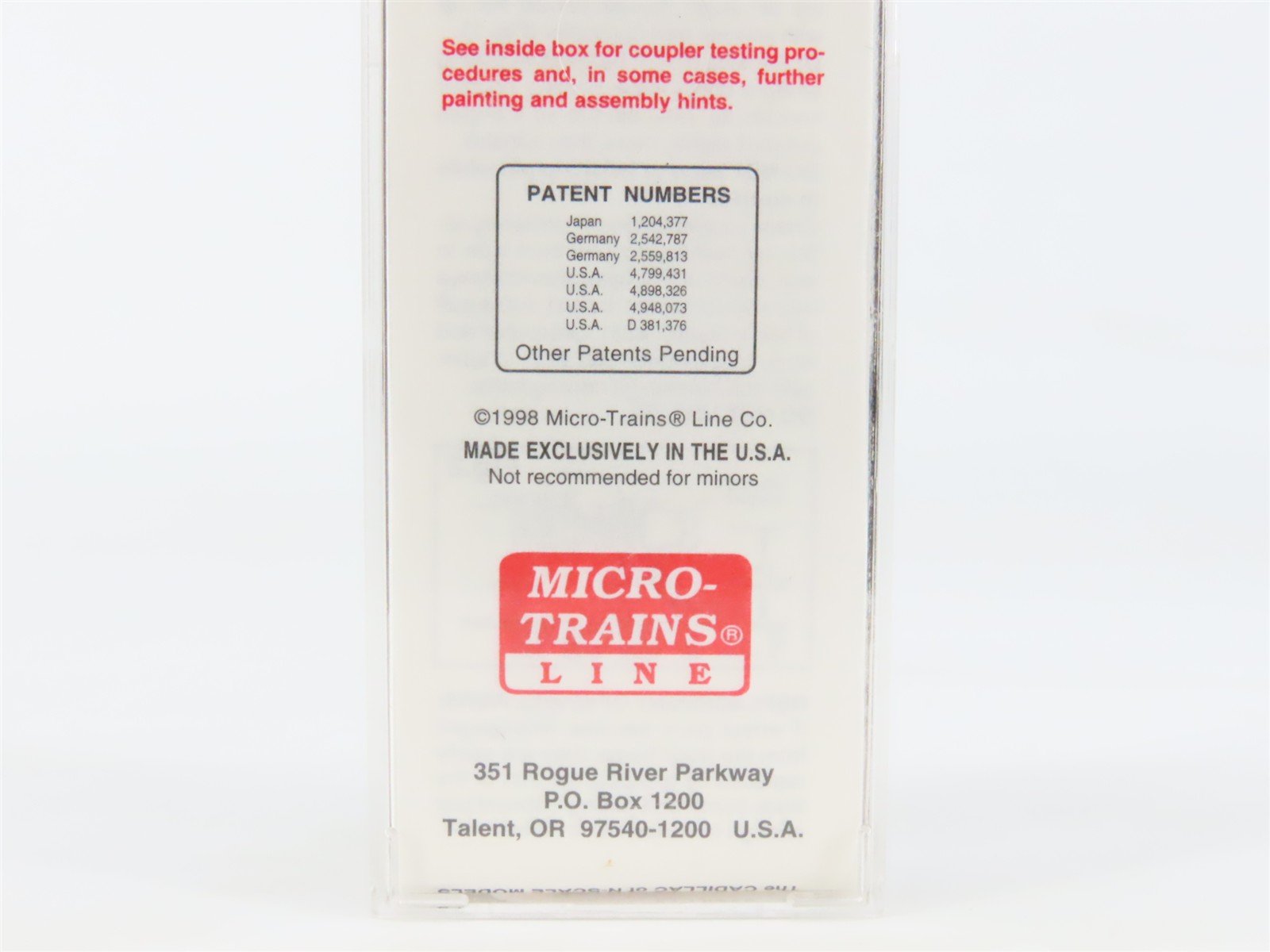 N Scale Micro-Trains MTL 20062 SOU Southern 40' Single Door Box Car #23489