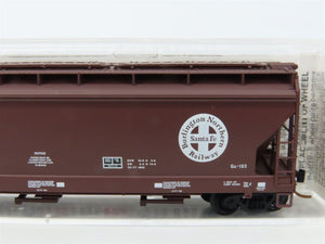 N Scale Micro-Trains MTL 94180 BNSF Railway 3-Bay Covered Hopper #420505
