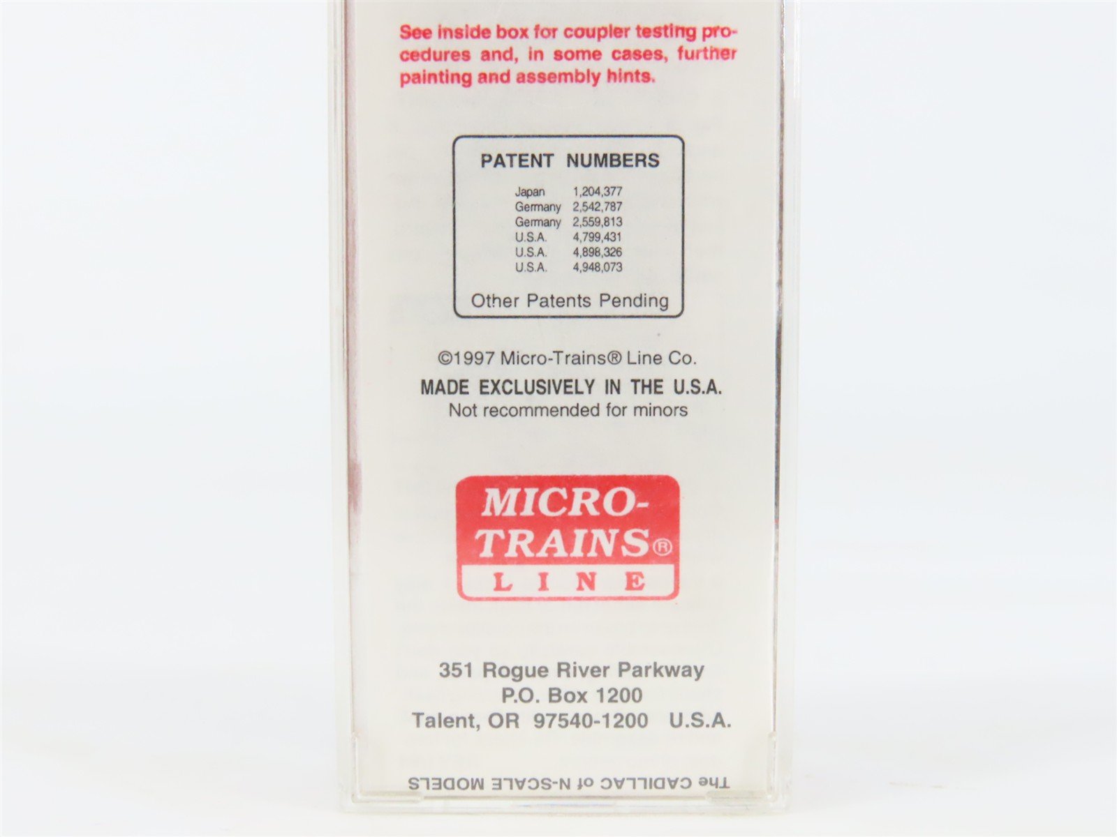 N Scale Micro-Trains MTL 23060 GN Great Northern 40' Double Door Box Car #3270