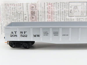 N Scale Micro-Trains MTL 105060 ATSF Santa Fe 50' Open Gondola #208522 MW
