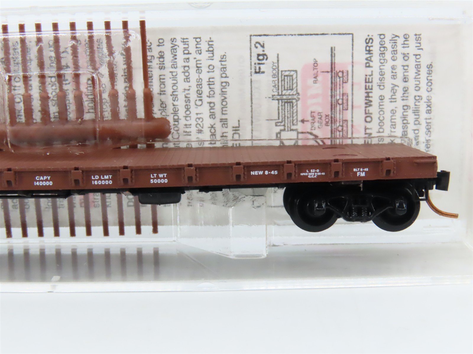 N Scale Micro-Trains MTL 44010 GN Great Northern Railway 50' Flat Car #66029
