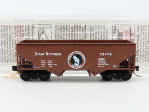N Scale Micro-Trains MTL 55060 GN Great Northern 33' 2-Bay Hopper #73476