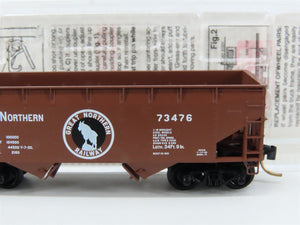 N Scale Micro-Trains MTL 55060 GN Great Northern 33' 2-Bay Hopper #73476