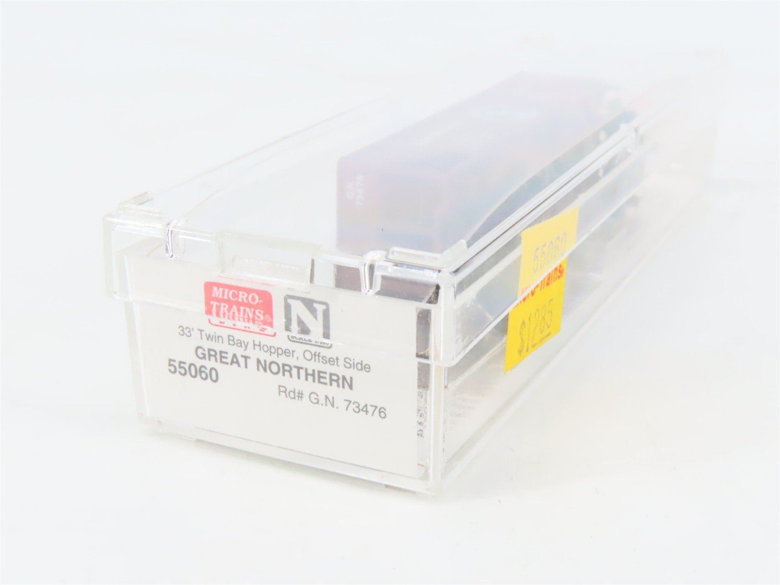 N Scale Micro-Trains MTL 55060 GN Great Northern 33' 2-Bay Hopper #73476