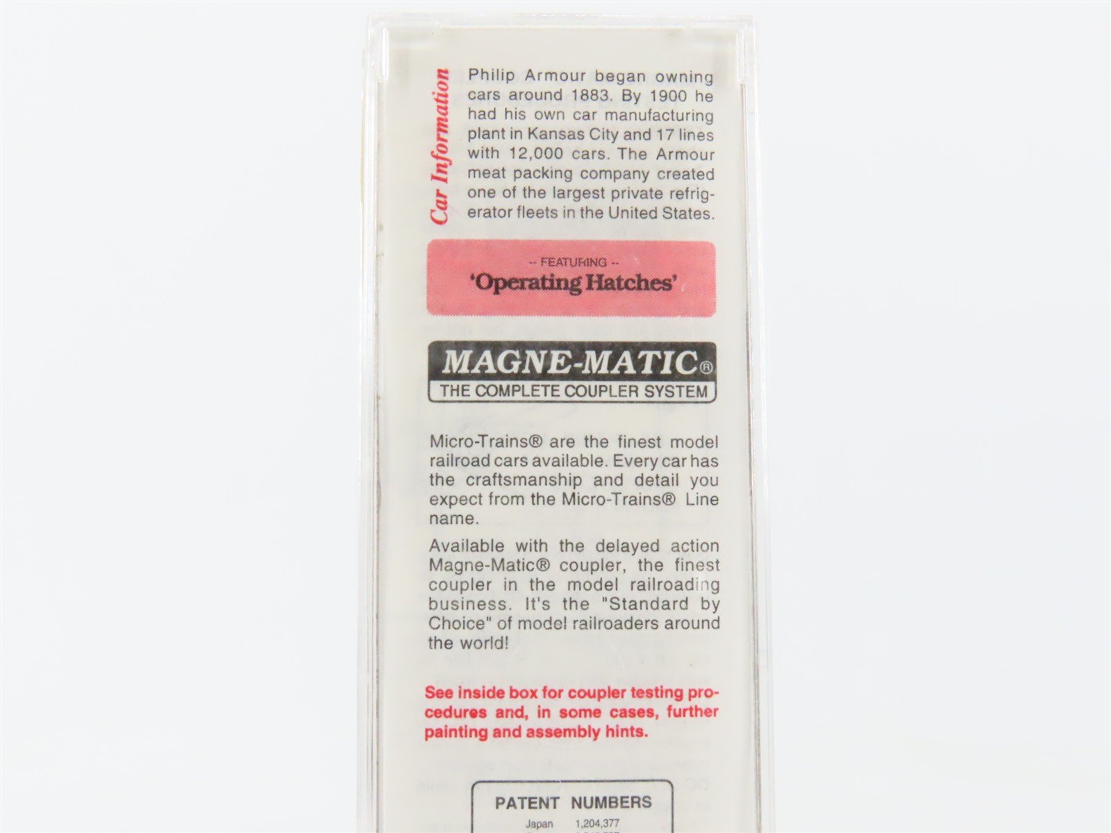 N Scale Micro-Trains MTL 58060 Armour Refrigerator Lines 36' Wood Reefer #5826