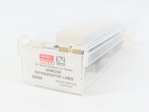 N Scale Micro-Trains MTL 58060 Armour Refrigerator Lines 36' Wood Reefer #5826