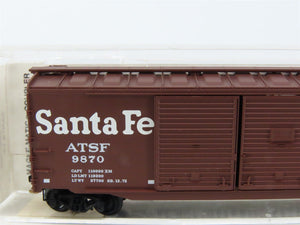 N Scale Micro-Trains MTL 78060 ATSF Santa Fe Railroad 50' Auto Box Car #9870