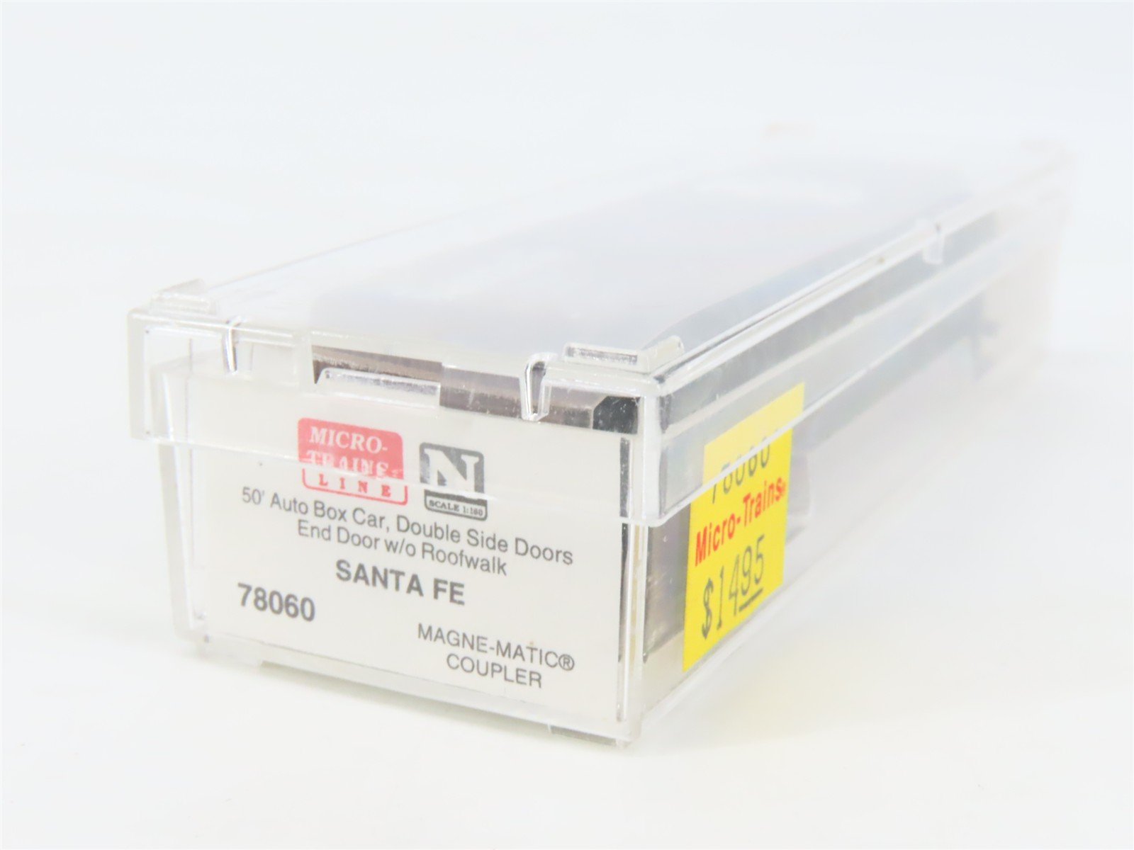 N Scale Micro-Trains MTL 78060 ATSF Santa Fe Railroad 50' Auto Box Car #9870