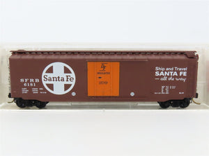 N Scale Micro-Trains MTL 32050/4 ATSF Santa Fe 50' Plug Door Box Car #6181