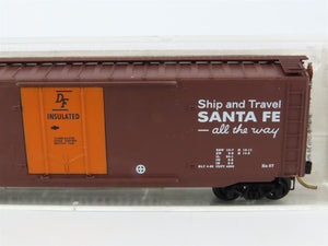 N Scale Micro-Trains MTL 32050/4 ATSF Santa Fe 50' Plug Door Box Car #6181