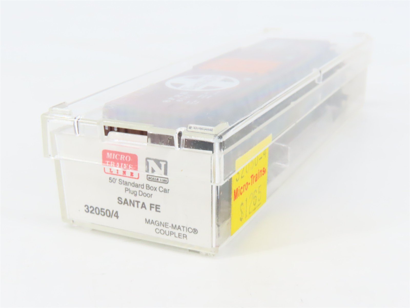 N Scale Micro-Trains MTL 32050/4 ATSF Santa Fe 50' Plug Door Box Car #6181