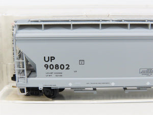 N Scale Micro-Trains MTL 94120 UP Union Pacific 3-Bay Covered Hopper #90802