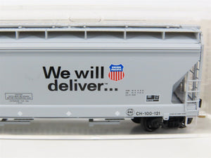 N Scale Micro-Trains MTL 94120 UP Union Pacific 3-Bay Covered Hopper #90802