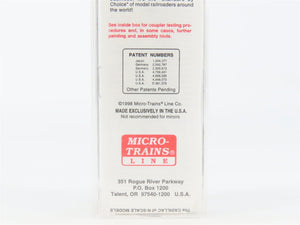 N Scale Micro-Trains MTL 94120 UP Union Pacific 3-Bay Covered Hopper #90802