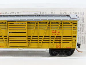 N Micro-Trains MTL 35010 OSL UP Union Pacific 40' Despatch Stock Car #47859