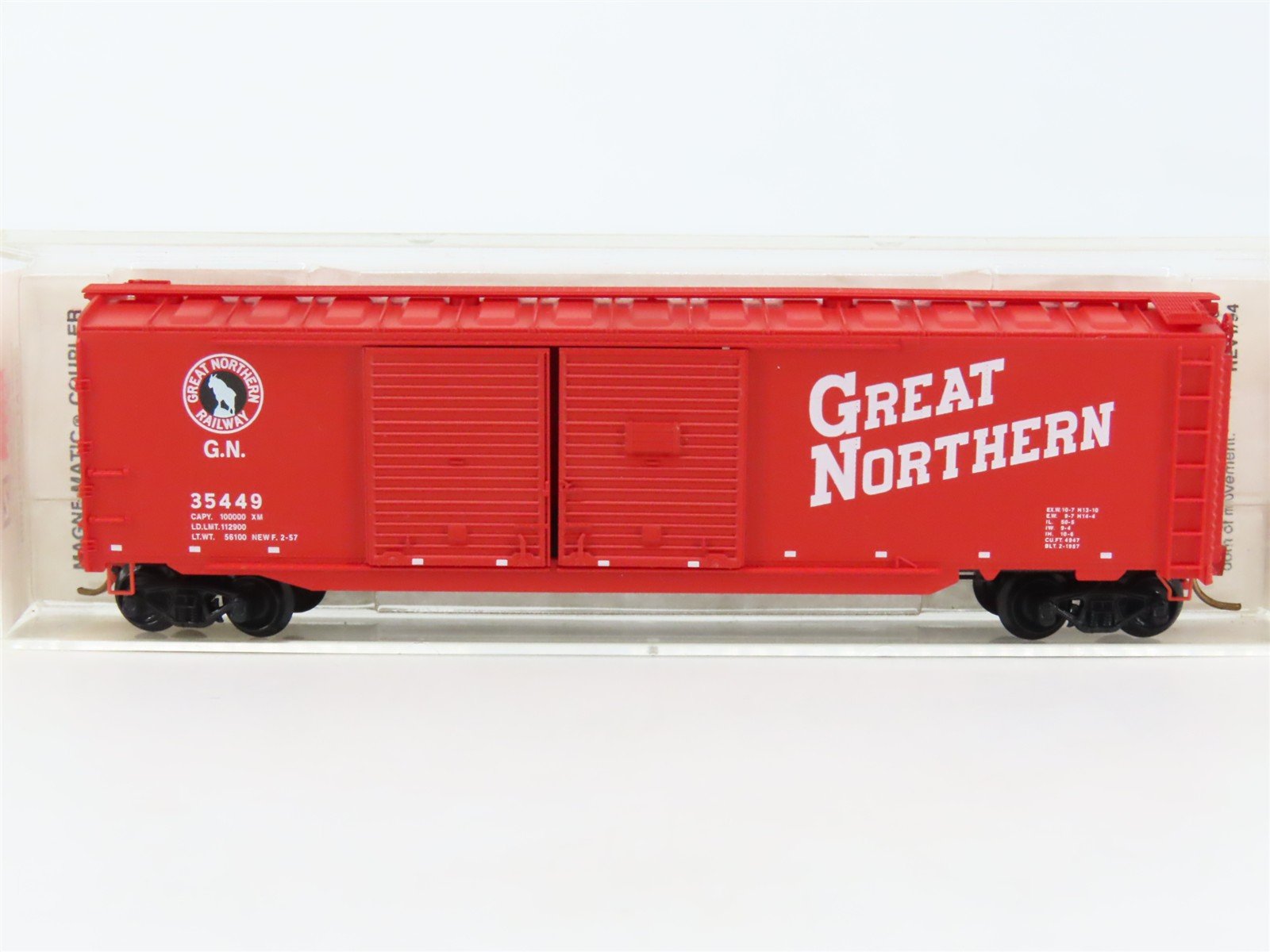 N Scale Micro-Trains MTL 78020 GN Great Northern Railway 50' Auto Box Car #35449