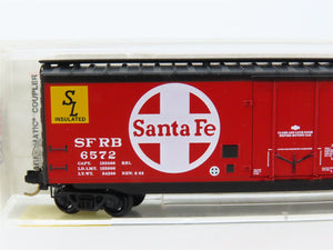 N Scale Micro-Trains MTL 32350 SFRB Santa Fe 50' Plug Door Box Car #6572