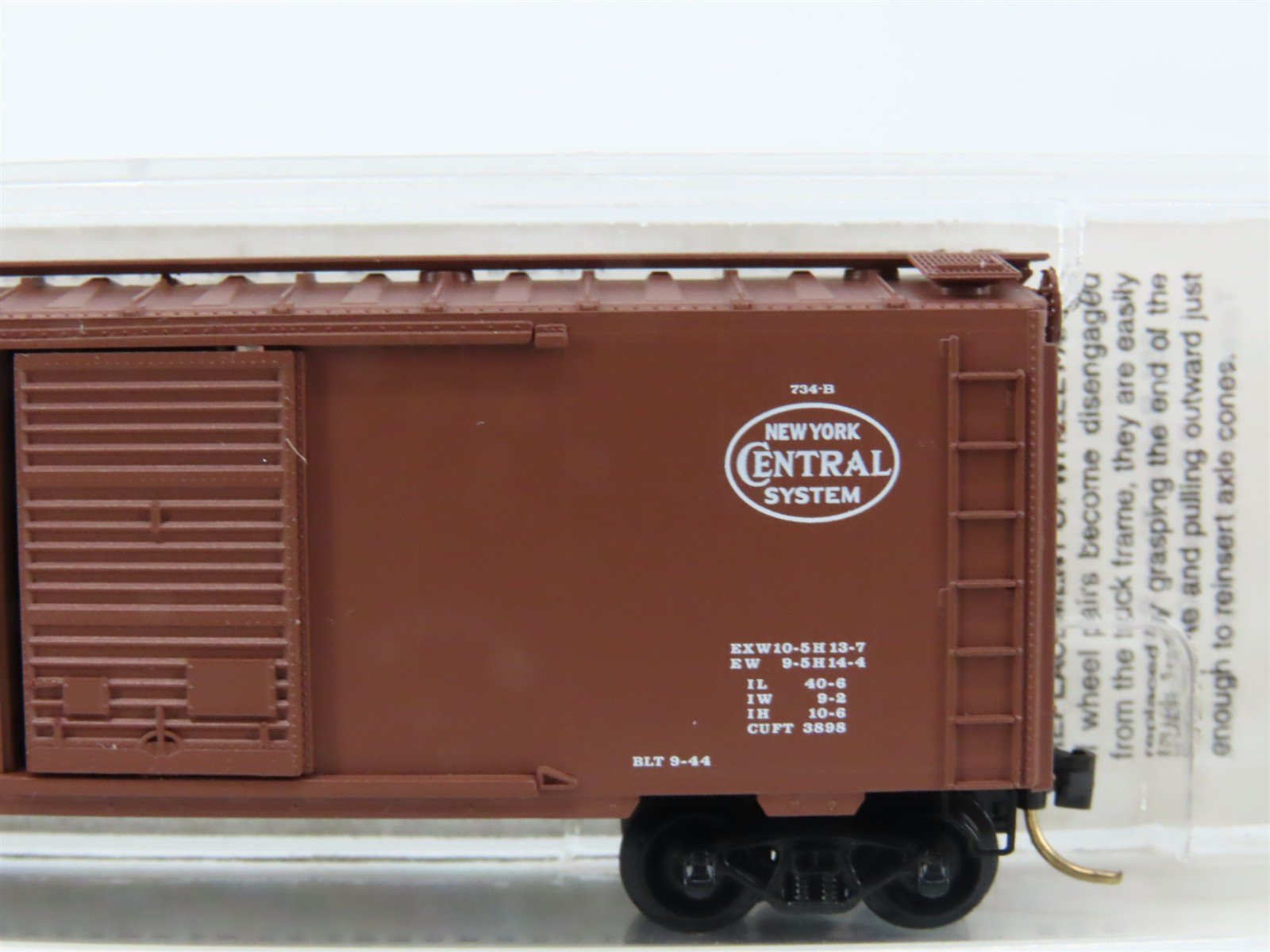 N Micro-Trains MTL 20047 NYC New York Central 40' Single Door Box Car #159000